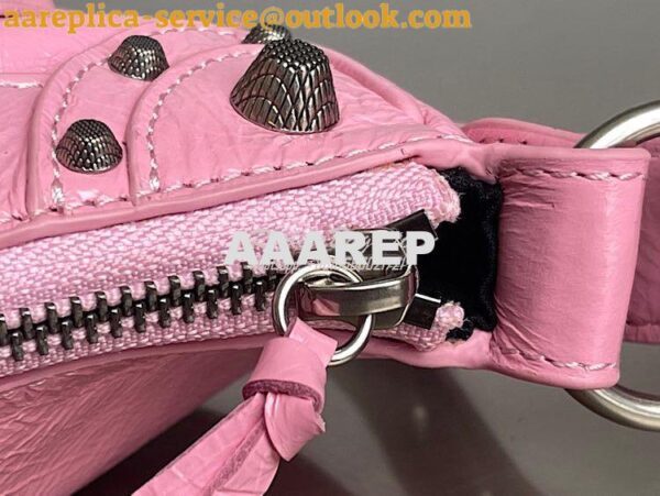 Replica Balenciaga Le Cagole XS S Shoulder Bag in Lambskin Pink 671307 9