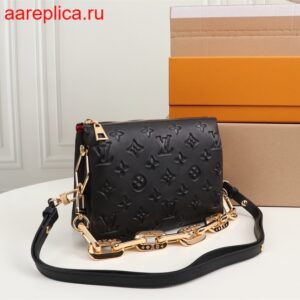 Replica Louis Vuitton COUSSIN BB Bag Black M20574 2