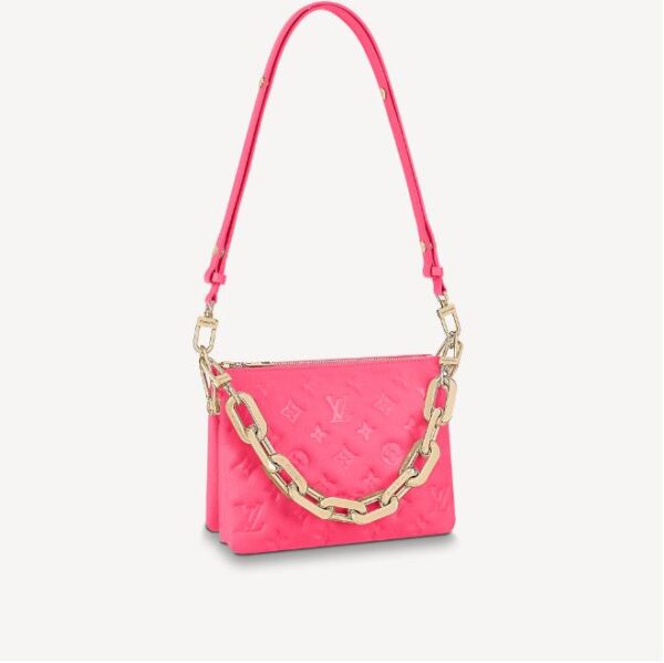 Replica Louis Vuitton COUSSIN BB Bag Fluo Pink M20750 3