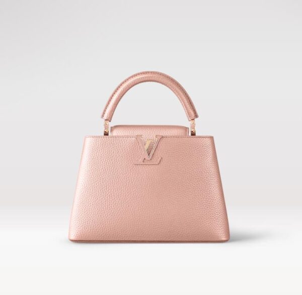 Replica Louis Vuitton Capucines BB LV Bag Pearly Pink M21103 3