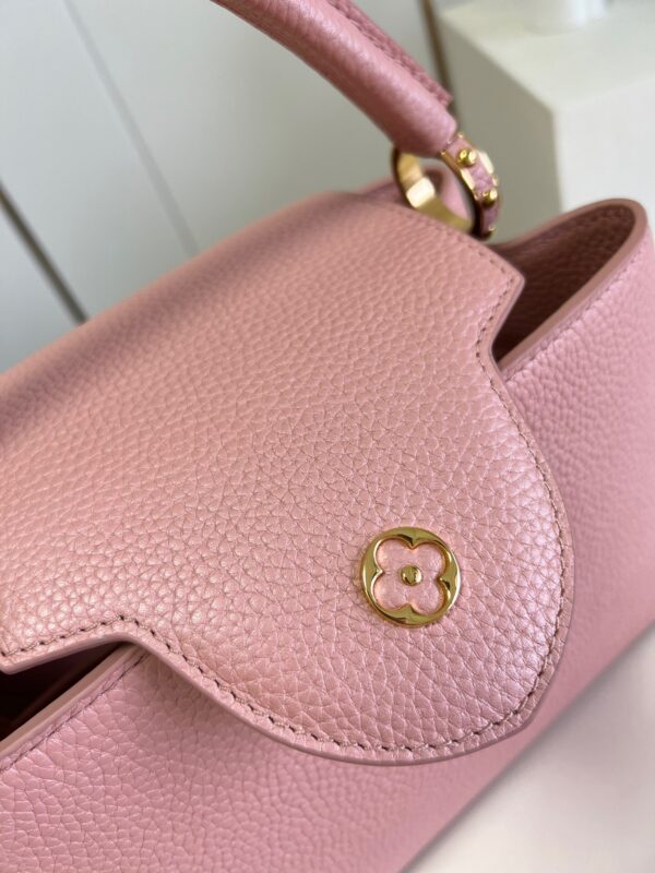 Replica Louis Vuitton Capucines BB LV Bag Pearly Pink M21103 7