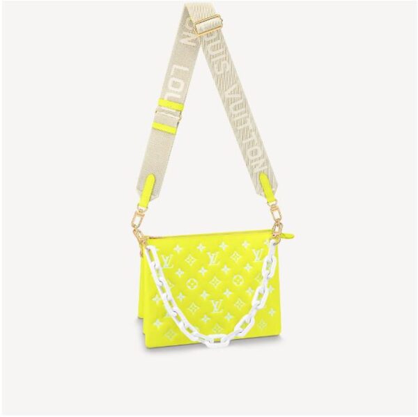 Replica Louis Vuitton COUSSIN PM Bag Yellow M20843 3