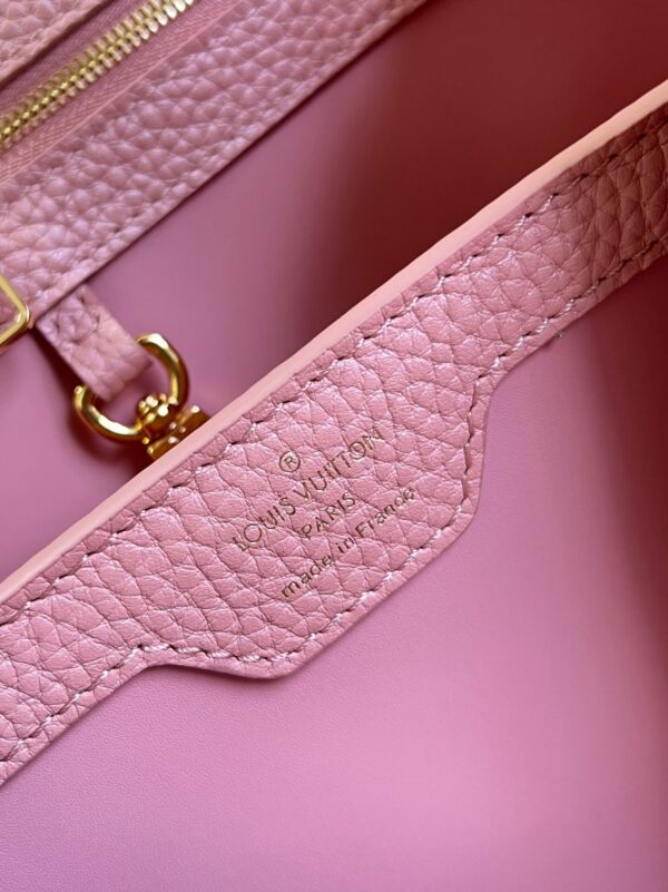 Replica Louis Vuitton Capucines BB LV Bag Pearly Pink M21103 9