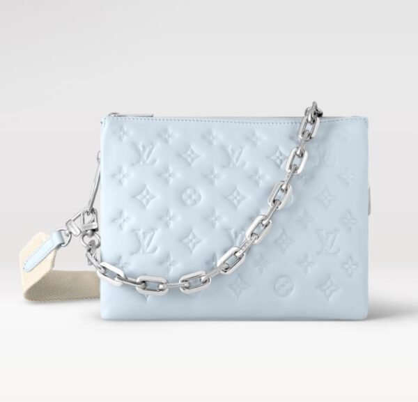 Replica Louis Vuitton Coussin PM LV Bag Ice Blue M21197 3