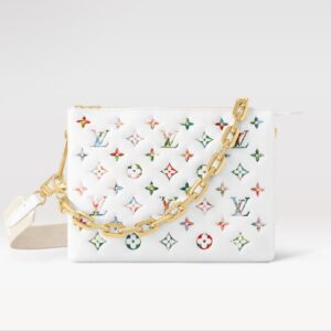 Replica Louis Vuitton Coussin PM LV Bag White M21209