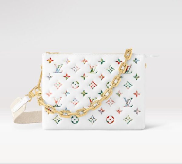 Replica Louis Vuitton Coussin PM LV Bag White M21209 3