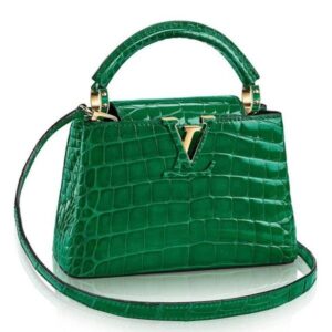 Replica Louis Vuitton Capucines Mini Crocodile Bag N92831 BLV805