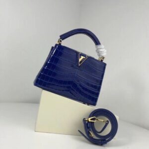 Replica Louis Vuitton Capucines Mini Crocodile Bag N93074 BLV806 2