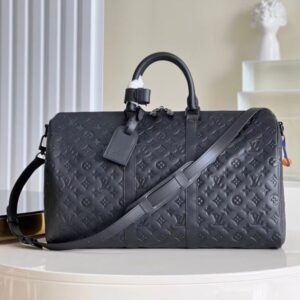 Replica Louis Vuitton Keepall Bandouliere 50 Taurillon Monogram M59025 2