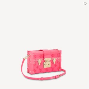 Replica Louis Vuitton PETITE MALLE Bag Fluo Pink M20745