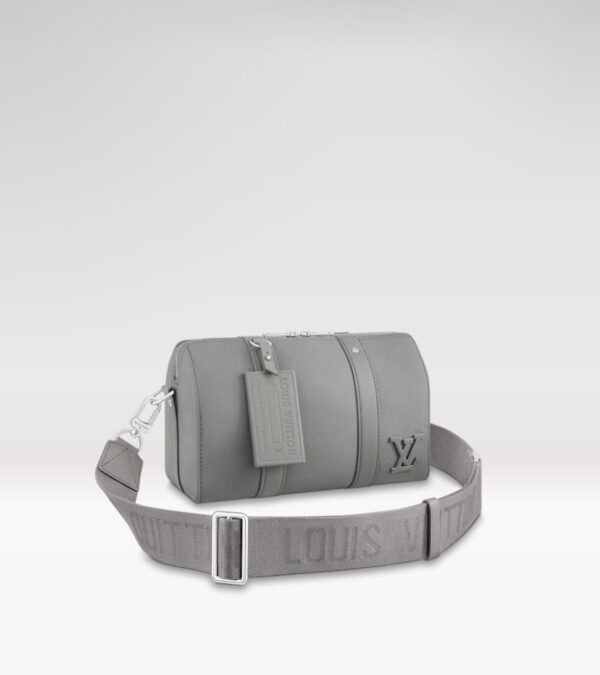 Replica Louis Vuitton LV CITY KEEPALL Gray M59328 3