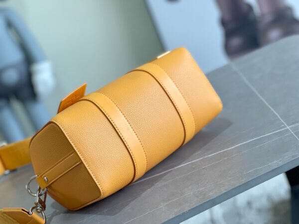 Replica Louis Vuitton LV CITY KEEPALL Saffron Yellow M21438 5