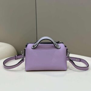 Replica Fendi 8BL145 By The Way Mini Purple leather small Boston bag