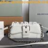 Replica Balenciaga Lindsay Small Shoulder Bag With Strap in Crocodile 2