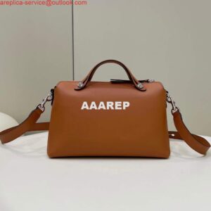 Replica Fendi 8BL146 By The Way Medium Brown leather Boston Bag 2