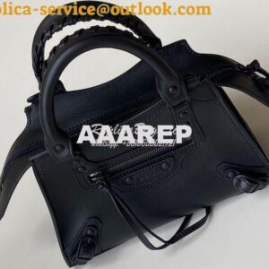 Replica Balenciaga Neo Classic Top Handle Bag in Smooth Calfskin 63852