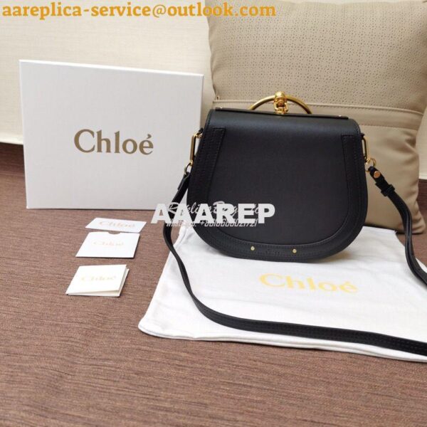 Replica Chloe Nile Bracelet Bag Black 5