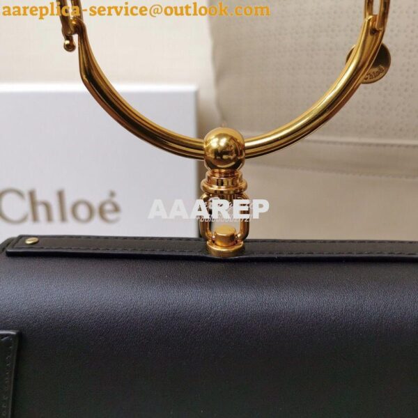 Replica Chloe Nile Bracelet Bag Black 8