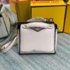 Replica Fendi 8BN320 Peekaboo ICONIC XS Black nappa Leather 8328 Bag 2