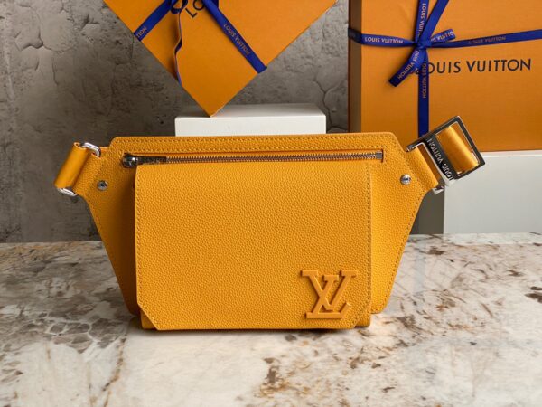 Replica Louis Vuitton TAKEOFF SLING Saffron Yellow LV Bag M21419 2