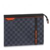 Replica Louis Vuitton Pochette Voyage Damier Graphite N60134 BLV890