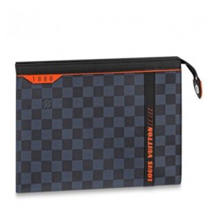 Replica Louis Vuitton Pochette Voyage MM Damier Cobalt Race N60241 BLV888