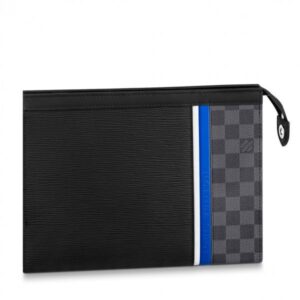 Replica Louis Vuitton Pochette Voyage MM Epi Damier Graphite M56827 BLV894