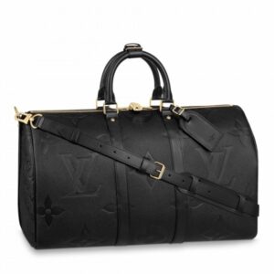 Replica Louis Vuitton Keepall Bandouliere 45 Bag Monogram Empreinte M45532