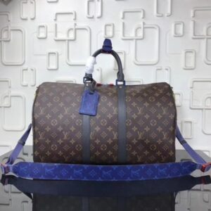 Replica Louis Vuitton Keepall Bandouliere 45 Monogram Taiga M43856 2