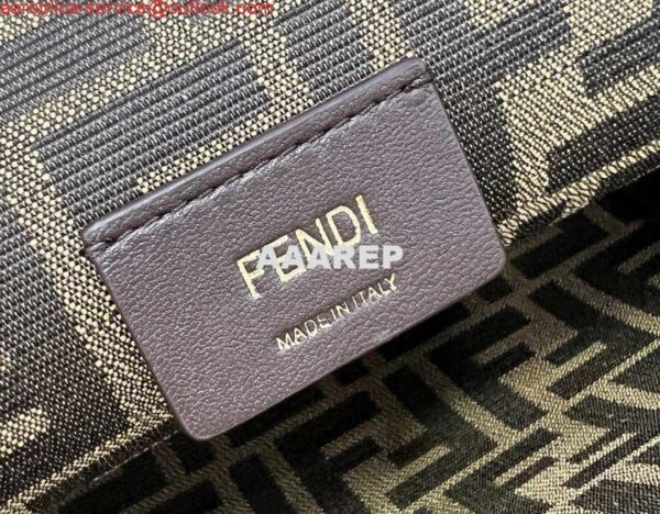 Replica Fendi 8BP127 FENDI FIRST Medium Silver laminated leather bag 8