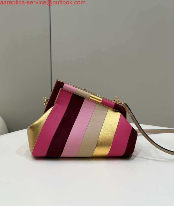 Replica Fendi 8BP129 Fendi 8BP129 First Small Leathe bag with multicolour inlay 80018M 3