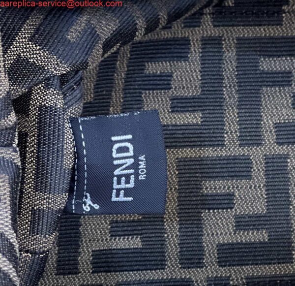 Replica Fendi 8BP129 Fendi First Small Khaki suede bag 9