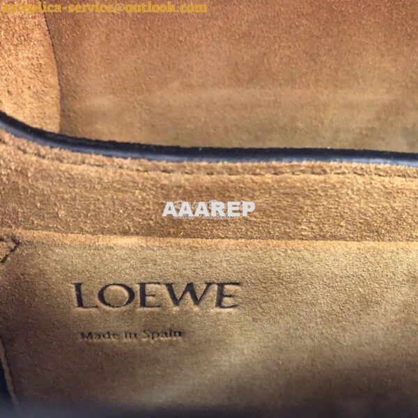 Replica Loewe Gate Small Bag 397511 Light Oat/ Light Blue 11