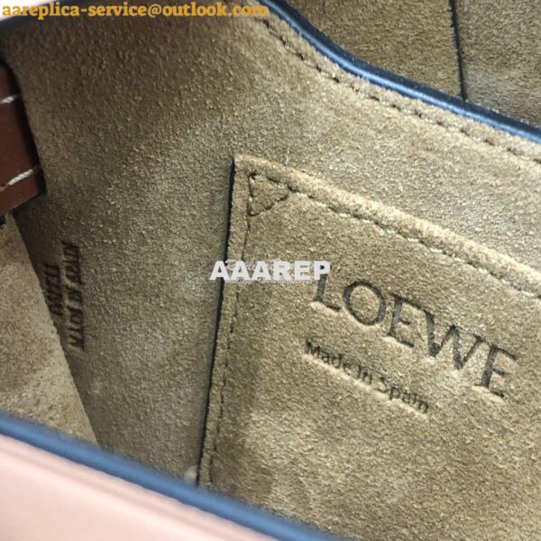 Replica Loewe Gate Small Bag 397511 Mocca/Powder 10