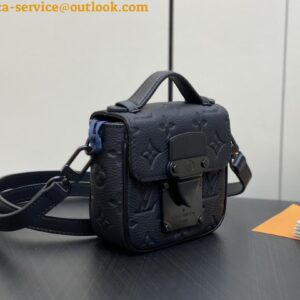 Replica Louis Vuitton Black Pico S-Lock LV Bag M83148 2