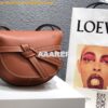 Replica Loewe Gate Small Bag 397511 Oxblood/Taupe