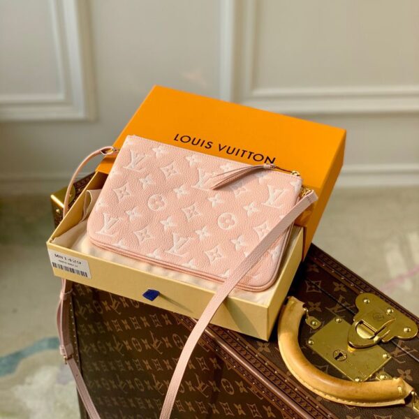 Replica Louis Vuitton Double Zip Pochette LV M81429 4