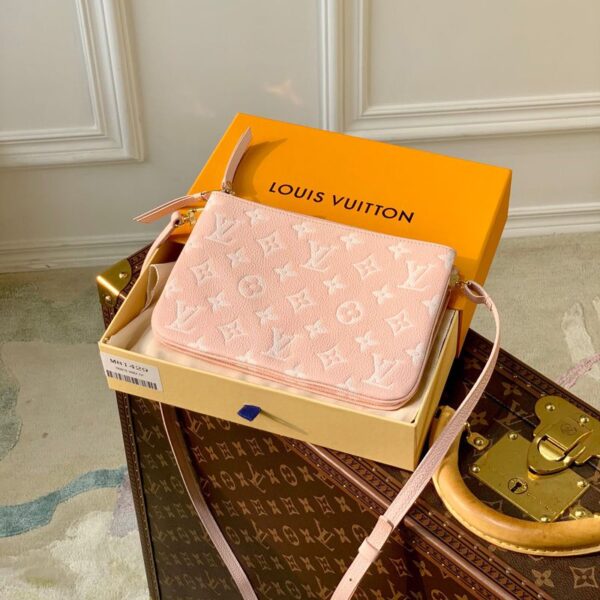 Replica Louis Vuitton Double Zip Pochette LV M81429 5