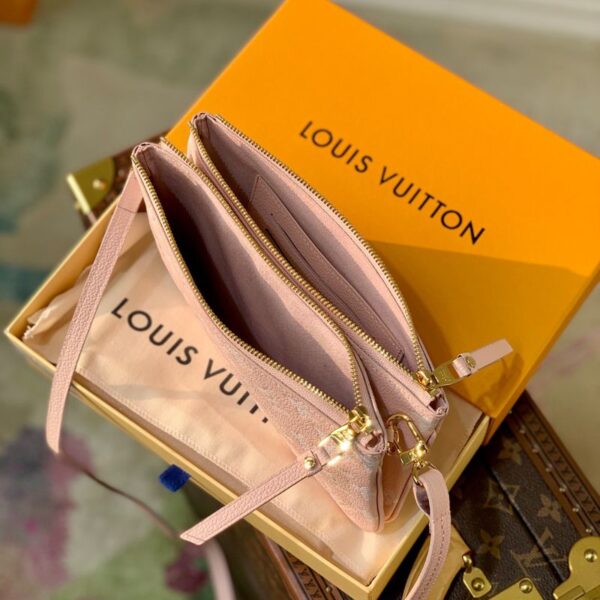 Replica Louis Vuitton Double Zip Pochette LV M81429 8