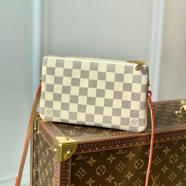 Replica Louis Vuitton Double Zip Pochette LV N60460 4