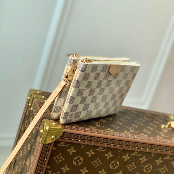 Replica Louis Vuitton Double Zip Pochette LV N60460 5