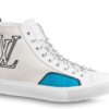 Replica Louis Vuitton Tattoo Sneakers In Black Textile 2