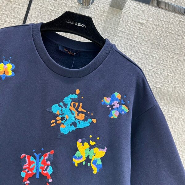 Replica Louis Vuitton LV LV BUTTERFLIES CREWNECK SWEATSHIRT 1AATBM 6