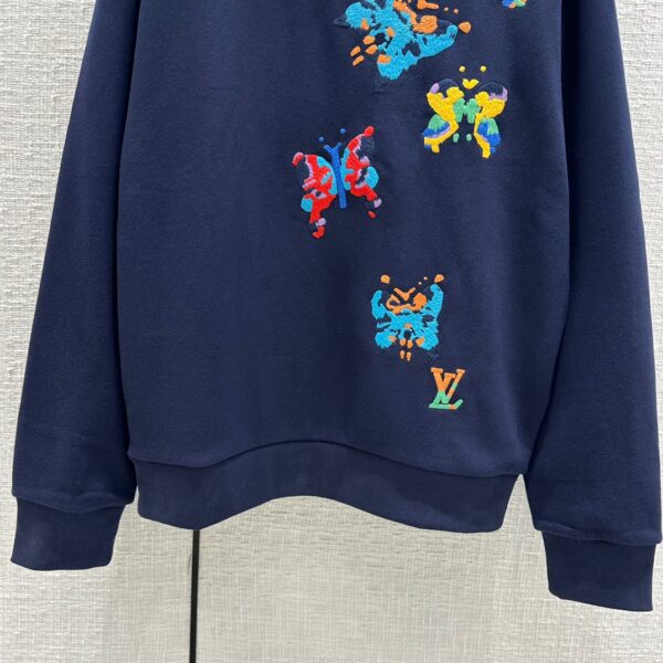 Replica Louis Vuitton LV LV BUTTERFLIES CREWNECK SWEATSHIRT 1AATBM 8