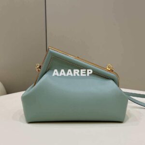 Replica Fendi 8BP129 First Small Fuchsia leather bag 80018M Light Green