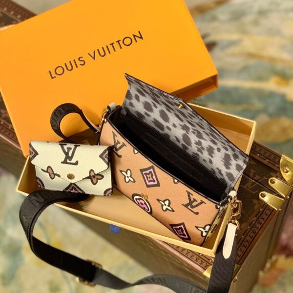 Replica Louis Vuitton Félicie Strap & Go LV M80695 10