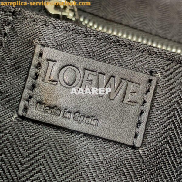 Replica Loewe Goya Backpack in Soft Natural Calfskin 66009 Dark Brown/ 13