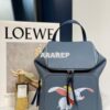 Replica Loewe Mini Hammock Hobo bag in classic calfskin A538G13 Rockro 2