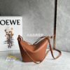 Replica Loewe Mini Hammock Hobo bag in classic calfskin A538G13 Warm D 2