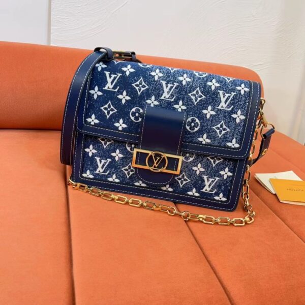 Replica Louis Vuitton Dauphine MM LV M59631 9